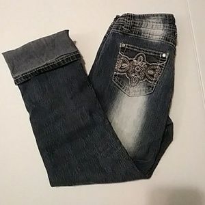 Angels Jeans Juniors Capri